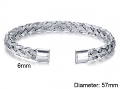 HY Wholesale Bangle Stainless Steel 316L Jewelry Bangle-HY0107B109