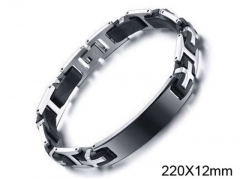 HY Wholesale Bracelets Jewelry 316L Stainless Steel Jewelry Bracelets-HY0110B006