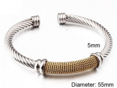 HY Wholesale Bangle Stainless Steel 316L Jewelry Bangle-HY0116B061
