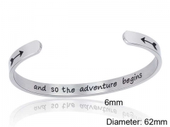 HY Wholesale Bangle Stainless Steel 316L Jewelry Bangle-HY0107B219