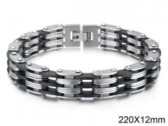 HY Wholesale Bracelets Jewelry 316L Stainless Steel Jewelry Bracelets-HY0110B028