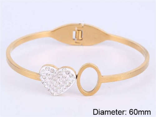 HY Wholesale Bangle Stainless Steel 316L Jewelry Bangle-HY0054B070