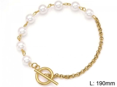 HY Wholesale Bracelets Jewelry 316L Stainless Steel Jewelry Bracelets-HY0109B037