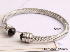 HY Wholesale Bangle Stainless Steel 316L Jewelry Bangle-HY0116B095