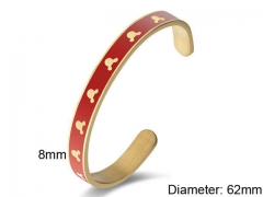 HY Wholesale Bangle Stainless Steel 316L Jewelry Bangle-HY0107B240