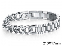HY Wholesale Bracelets Jewelry 316L Stainless Steel Jewelry Bracelets-HY0110B076