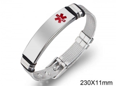 HY Wholesale Bracelets Jewelry 316L Stainless Steel Jewelry Bracelets-HY0110B021