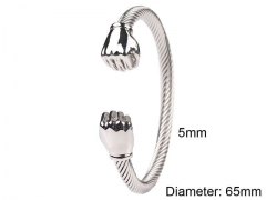 HY Wholesale Bangle Stainless Steel 316L Jewelry Bangle-HY0116B080