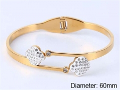 HY Wholesale Bangle Stainless Steel 316L Jewelry Bangle-HY0054B024
