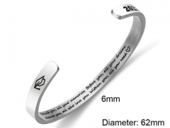 HY Wholesale Bangle Stainless Steel 316L Jewelry Bangle-HY0107B146