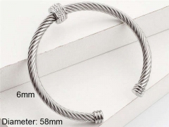 HY Wholesale Bangle Stainless Steel 316L Jewelry Bangle-HY0116B073
