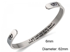 HY Wholesale Bangle Stainless Steel 316L Jewelry Bangle-HY0107B098