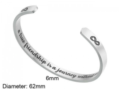 HY Wholesale Bangle Stainless Steel 316L Jewelry Bangle-HY0107B171