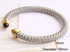 HY Wholesale Bangle Stainless Steel 316L Jewelry Bangle-HY0116B071