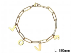 HY Wholesale Bracelets Jewelry 316L Stainless Steel Jewelry Bracelets-HY0109B046