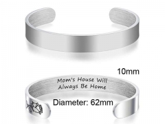 HY Wholesale Bangle Stainless Steel 316L Jewelry Bangle-HY0107B087