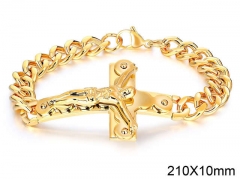 HY Wholesale Bracelets Jewelry 316L Stainless Steel Jewelry Bracelets-HY0110B071