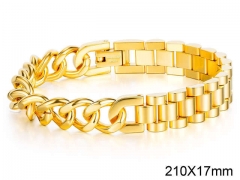 HY Wholesale Bracelets Jewelry 316L Stainless Steel Jewelry Bracelets-HY0110B074