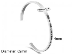 HY Wholesale Bangle Stainless Steel 316L Jewelry Bangle-HY0107B128