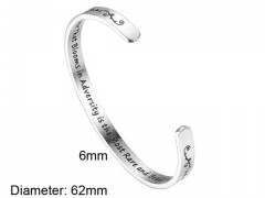 HY Wholesale Bangle Stainless Steel 316L Jewelry Bangle-HY0107B149