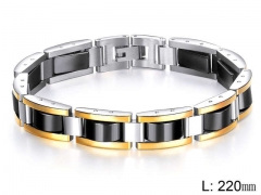 HY Wholesale Bracelets Jewelry 316L Stainless Steel Jewelry Bracelets-HY0110B012