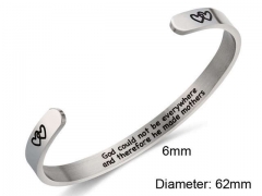 HY Wholesale Bangle Stainless Steel 316L Jewelry Bangle-HY0107B099