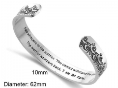 HY Wholesale Bangle Stainless Steel 316L Jewelry Bangle-HY0107B247