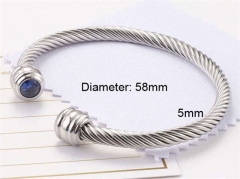 HY Wholesale Bangle Stainless Steel 316L Jewelry Bangle-HY0116B091