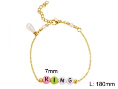 HY Wholesale Bracelets Jewelry 316L Stainless Steel Jewelry Bracelets-HY0109B004