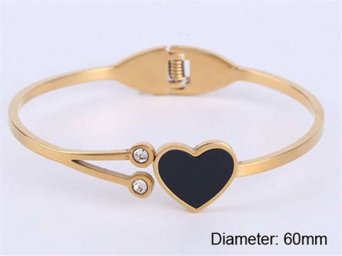 HY Wholesale Bangle Stainless Steel 316L Jewelry Bangle-HY0054B027