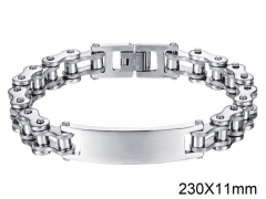 HY Wholesale Bracelets Jewelry 316L Stainless Steel Jewelry Bracelets-HY0110B004