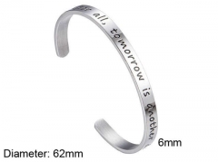 HY Wholesale Bangle Stainless Steel 316L Jewelry Bangle-HY0107B148