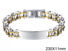 HY Wholesale Bracelets Jewelry 316L Stainless Steel Jewelry Bracelets-HY0110B003
