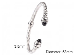 HY Wholesale Bangle Stainless Steel 316L Jewelry Bangle-HY0116B017
