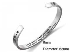 HY Wholesale Bangle Stainless Steel 316L Jewelry Bangle-HY0107B137