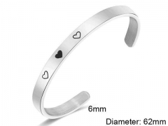 HY Wholesale Bangle Stainless Steel 316L Jewelry Bangle-HY0107B165