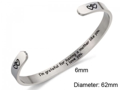 HY Wholesale Bangle Stainless Steel 316L Jewelry Bangle-HY0107B103