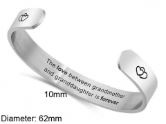 HY Wholesale Bangle Stainless Steel 316L Jewelry Bangle-HY0107B034
