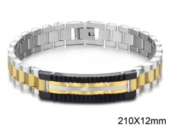 HY Wholesale Bracelets Jewelry 316L Stainless Steel Jewelry Bracelets-HY0110B063