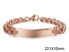 HY Wholesale Bracelets Jewelry 316L Stainless Steel Jewelry Bracelets-HY0110B135