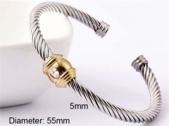 HY Wholesale Bangle Stainless Steel 316L Jewelry Bangle-HY0116B049