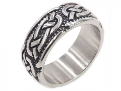 HY Wholesale Rings Jewelry 316L Stainless Steel Fashion Rings-HY0119R036