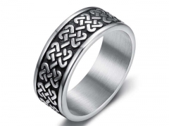 HY Wholesale Rings Jewelry 316L Stainless Steel Fashion Rings-HY0119R464