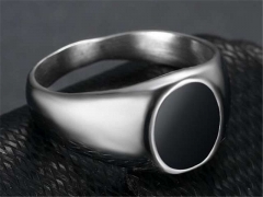 HY Wholesale Rings Jewelry 316L Stainless Steel Fashion Rings-HY0119R406