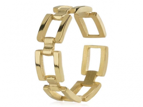 HY Wholesale Rings Jewelry 316L Stainless Steel Fashion Rings-HY0054R153