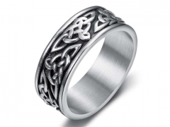 HY Wholesale Rings Jewelry 316L Stainless Steel Fashion Rings-HY0119R463