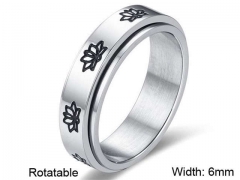 HY Wholesale Rings Jewelry 316L Stainless Steel Fashion Rings-HY0107R018