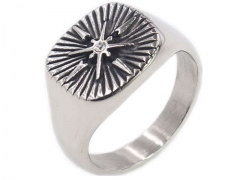 HY Wholesale Rings Jewelry 316L Stainless Steel Fashion Rings-HY0119R187