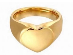 HY Wholesale Rings Jewelry 316L Stainless Steel Fashion Rings-HY0110R026