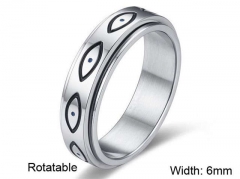 HY Wholesale Rings Jewelry 316L Stainless Steel Fashion Rings-HY0107R019